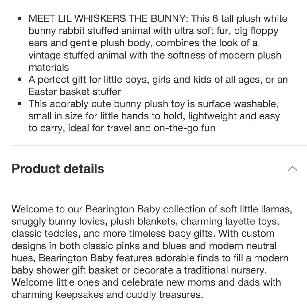 Bearington Lil‎ Whisker White 6